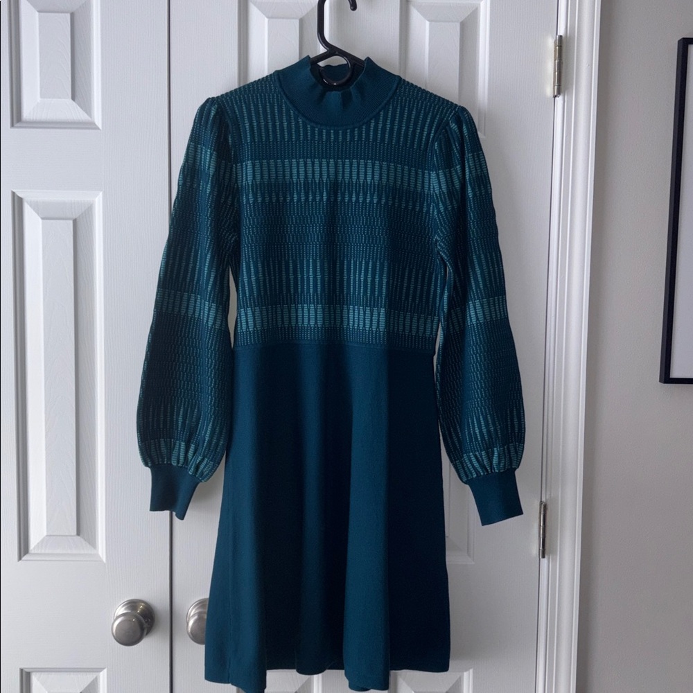 Eliza J Fit & Flare Sweater Dress